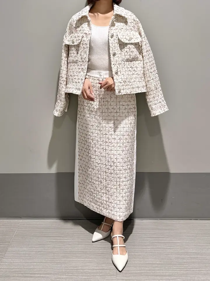 GRACE CONTINENTAL MORITA AI コーディネート画像