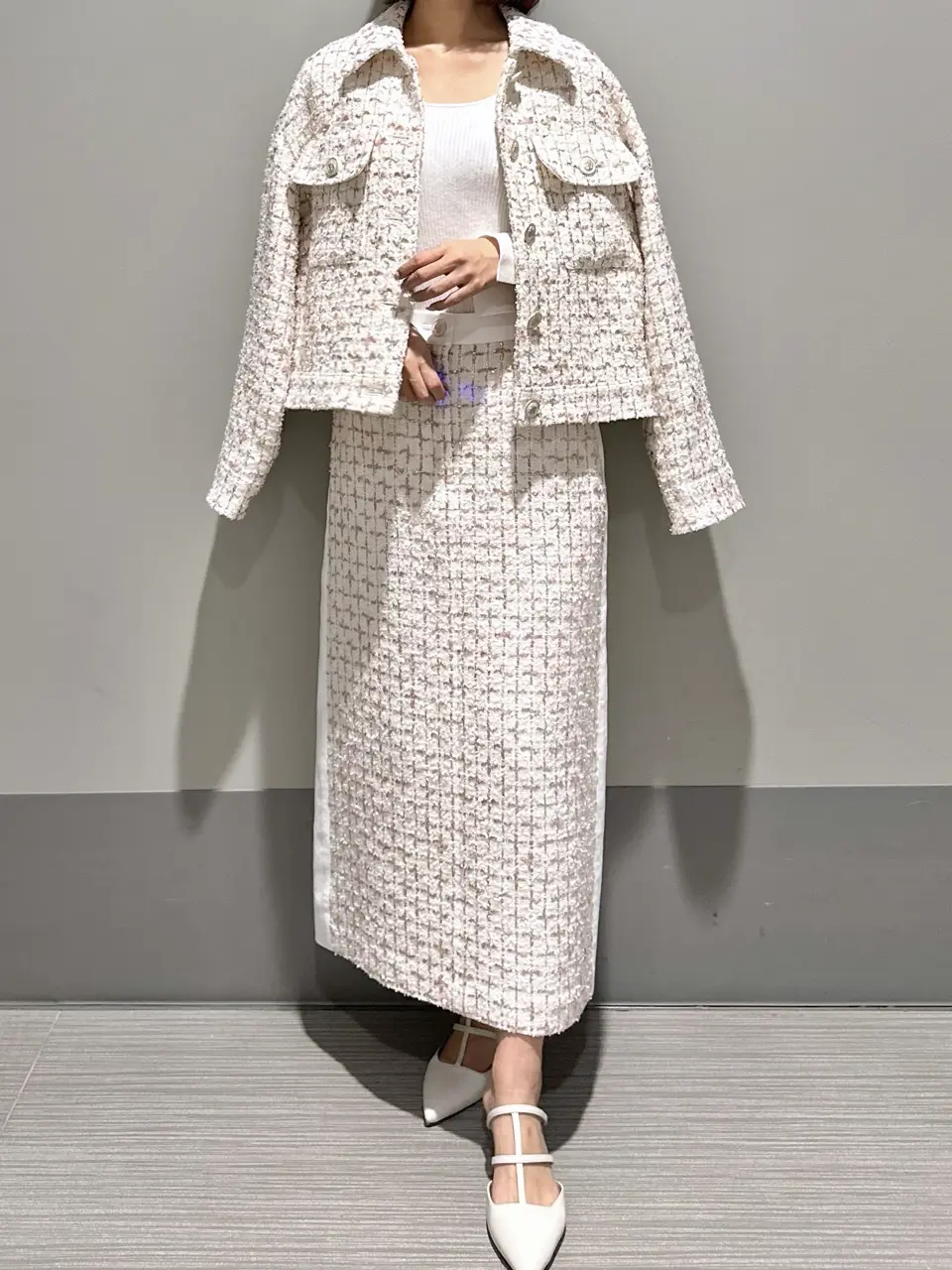 GRACE CONTINENTAL MORITA AI コーディネート画像