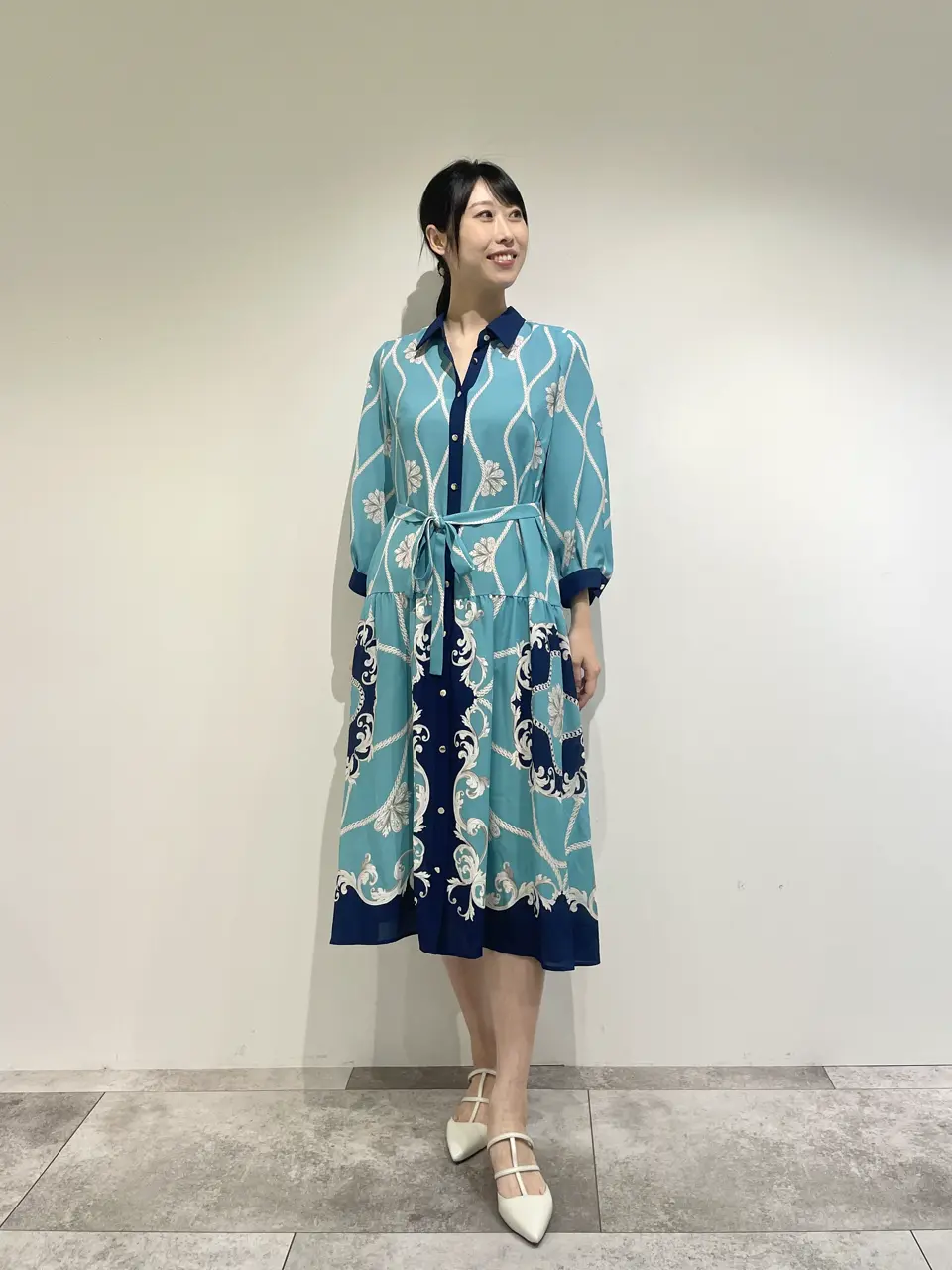  端場　わかな コーディネート画像