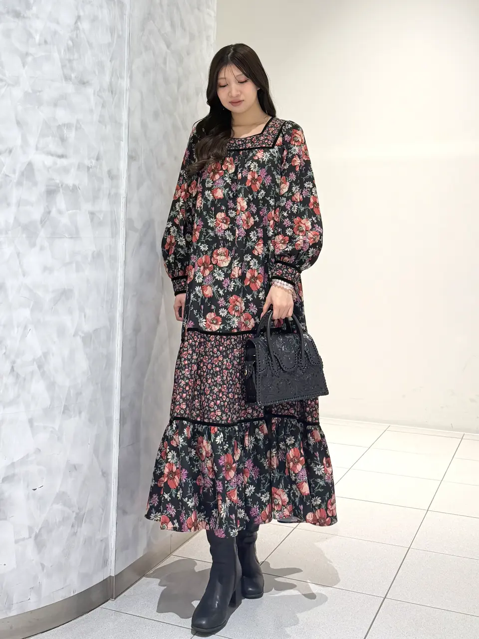 GRACE CONTINENTAL momo コーディネート画像