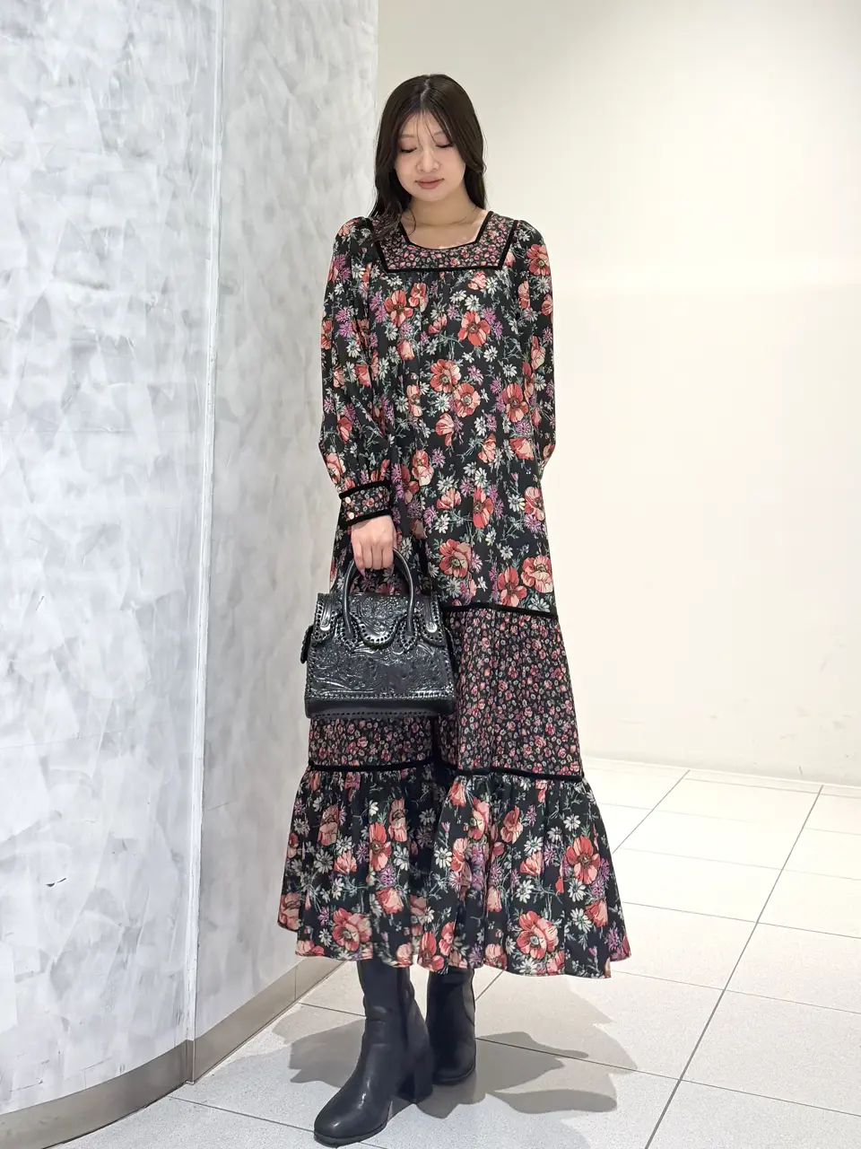 GRACE CONTINENTAL momo コーディネート画像