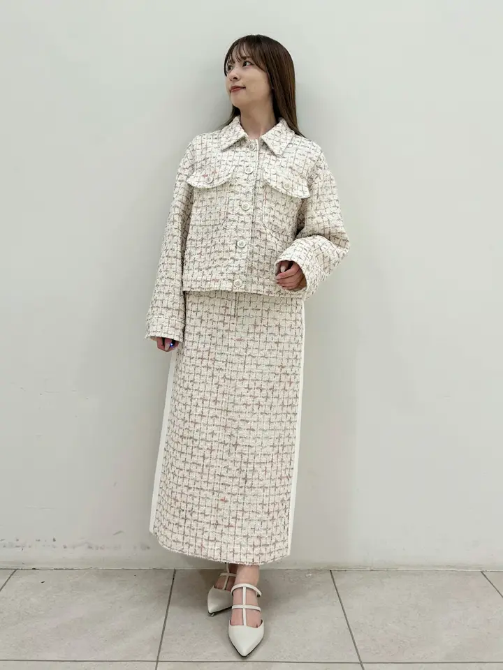 GRACE CONTINENTAL Miu Akamatsu コーディネート画像