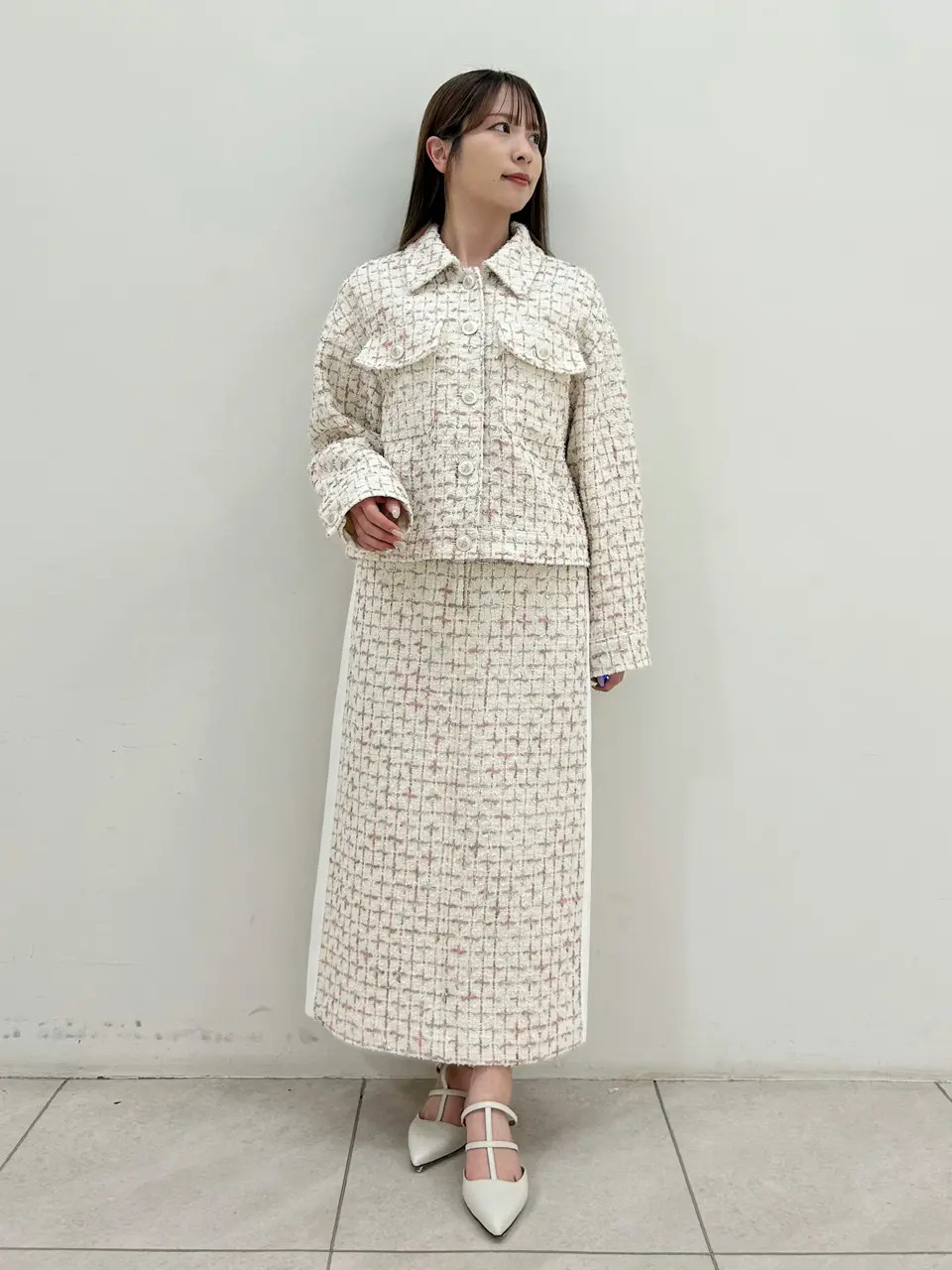 GRACE CONTINENTAL Miu Akamatsu コーディネート画像