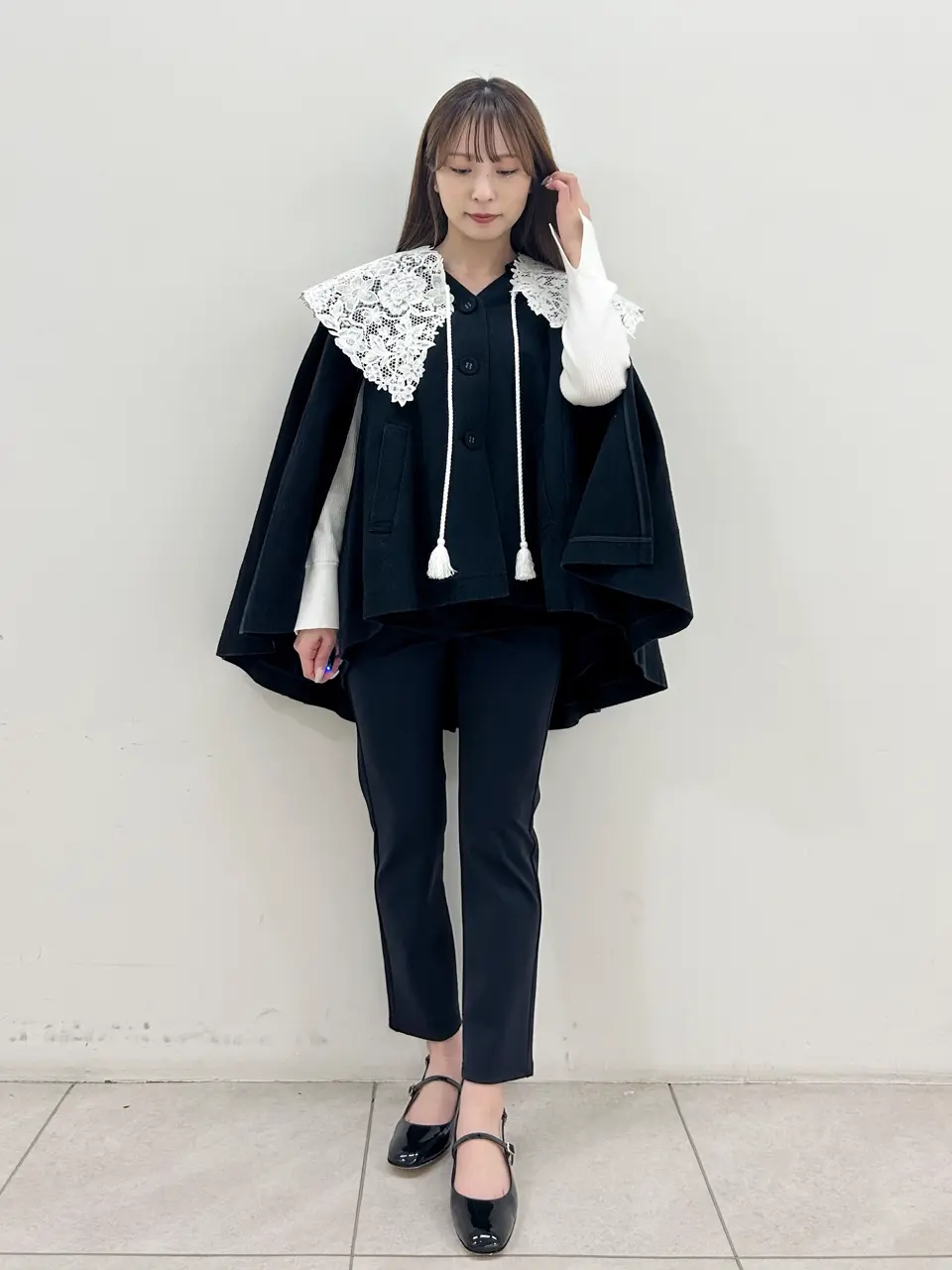 GRACE CONTINENTAL Miu Akamatsu コーディネート画像