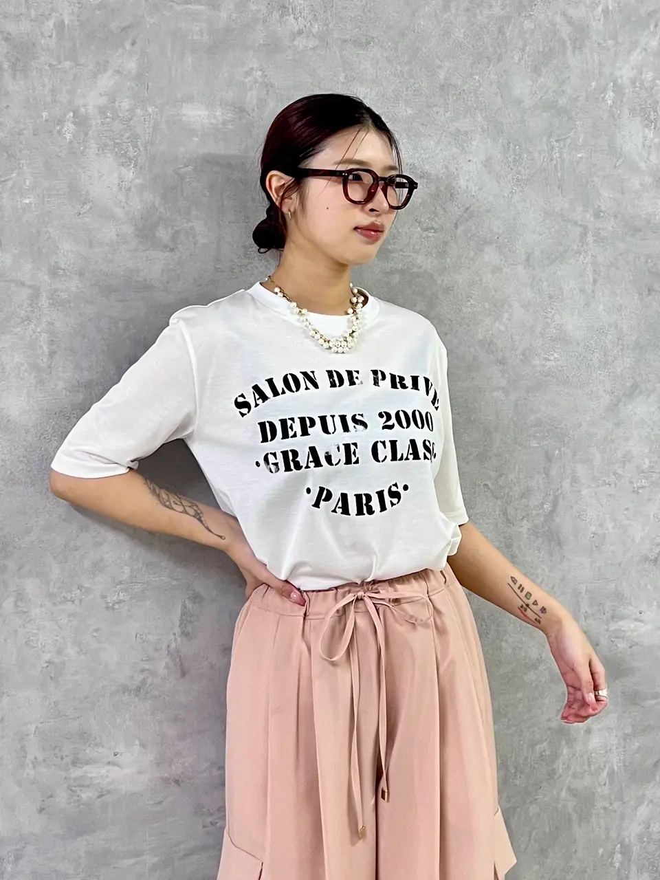 GRACE CONTINENTAL NORIA コーディネート画像