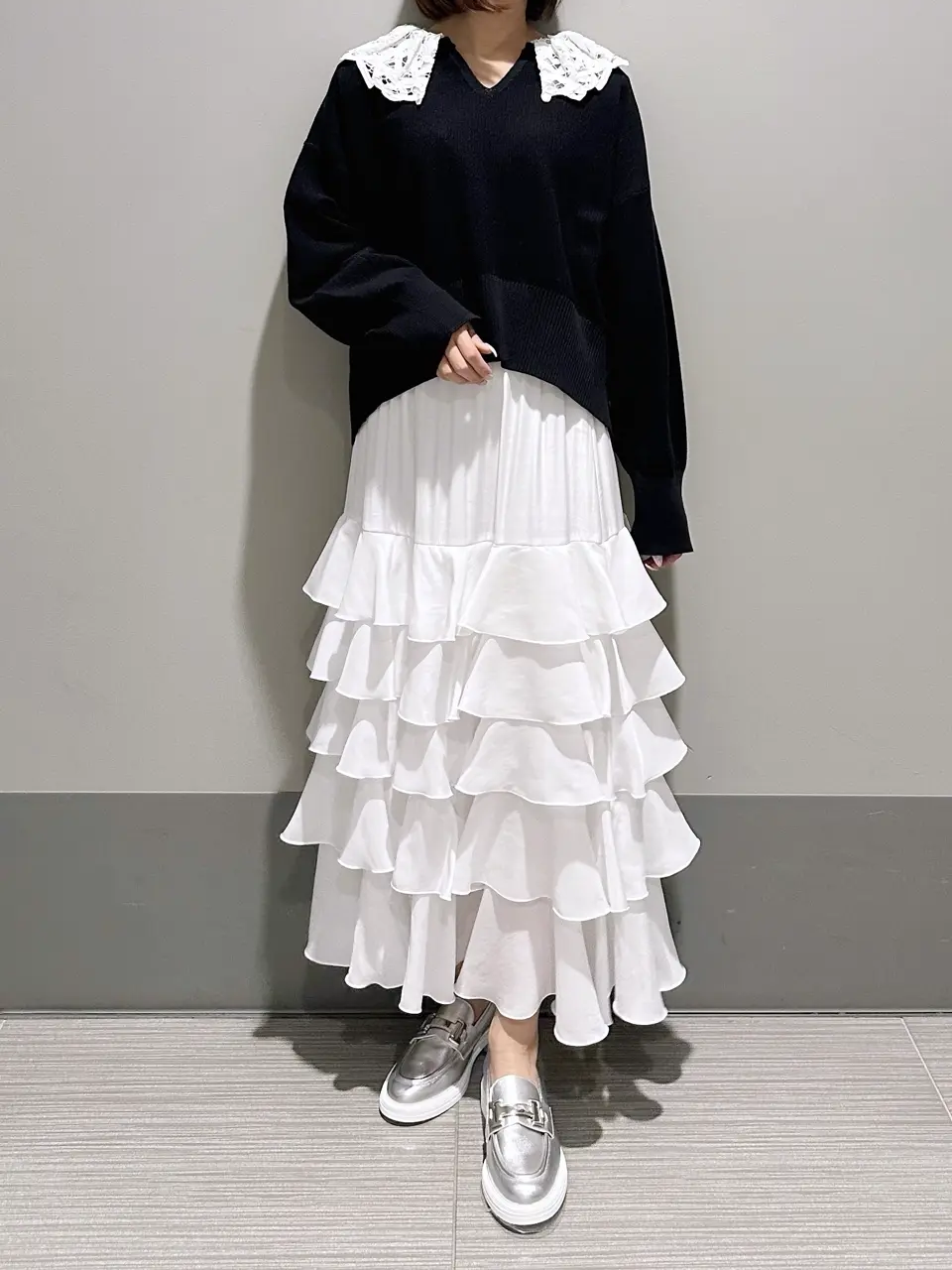 GRACE CONTINENTAL MORITA AI コーディネート画像