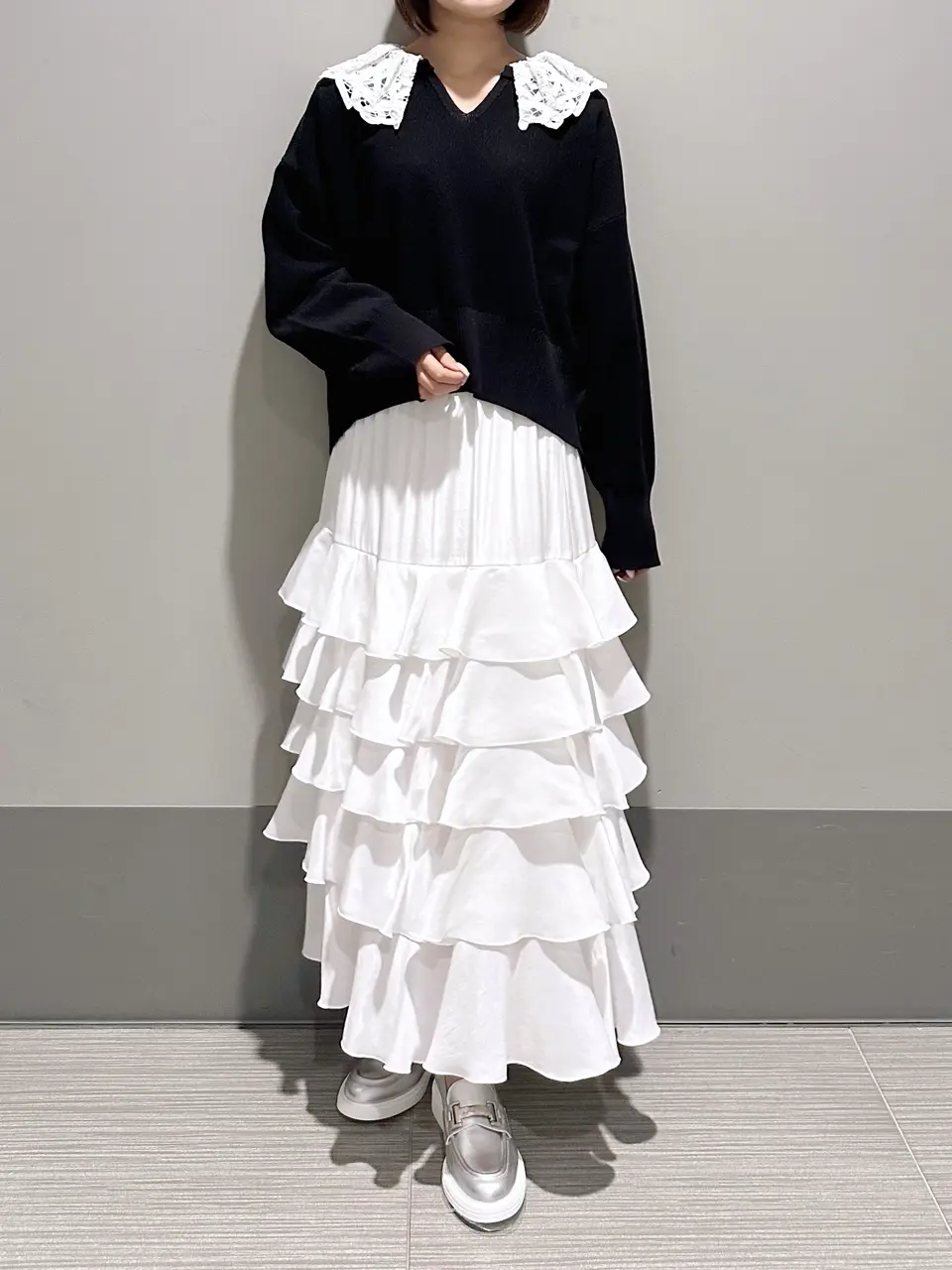 GRACE CONTINENTAL MORITA AI コーディネート画像