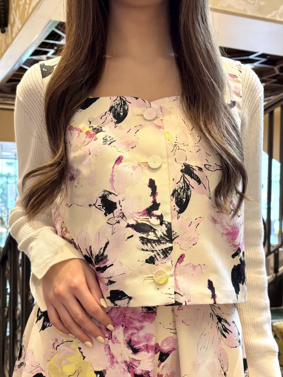 GRACE CONTINENTAL adachi miyuki コーディネート画像