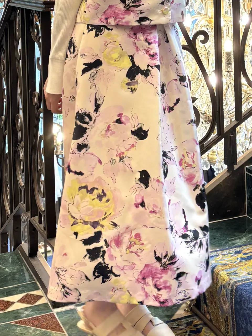 GRACE CONTINENTAL adachi miyuki コーディネート画像