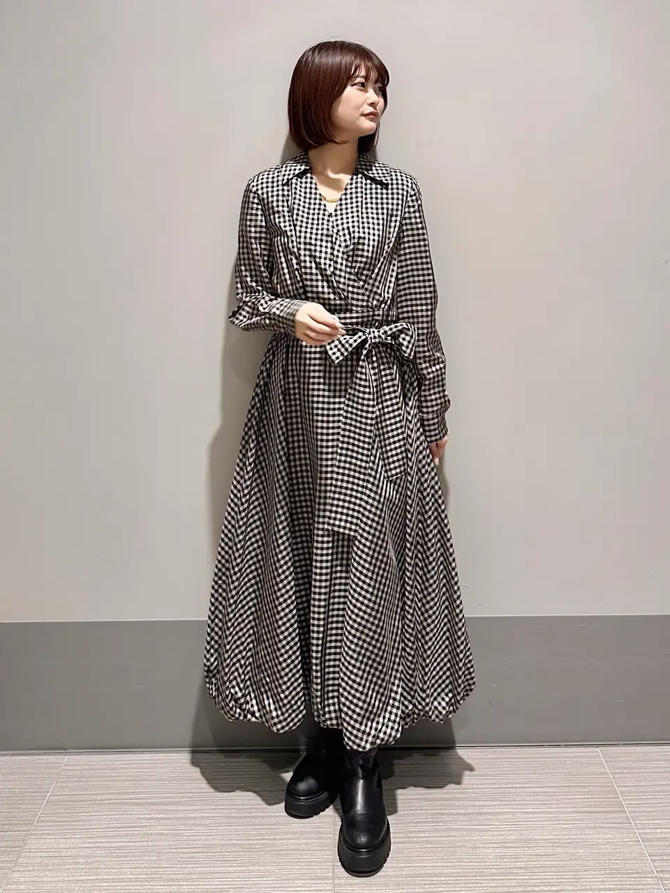 GRACE CONTINENTAL MORITA AI コーディネート画像