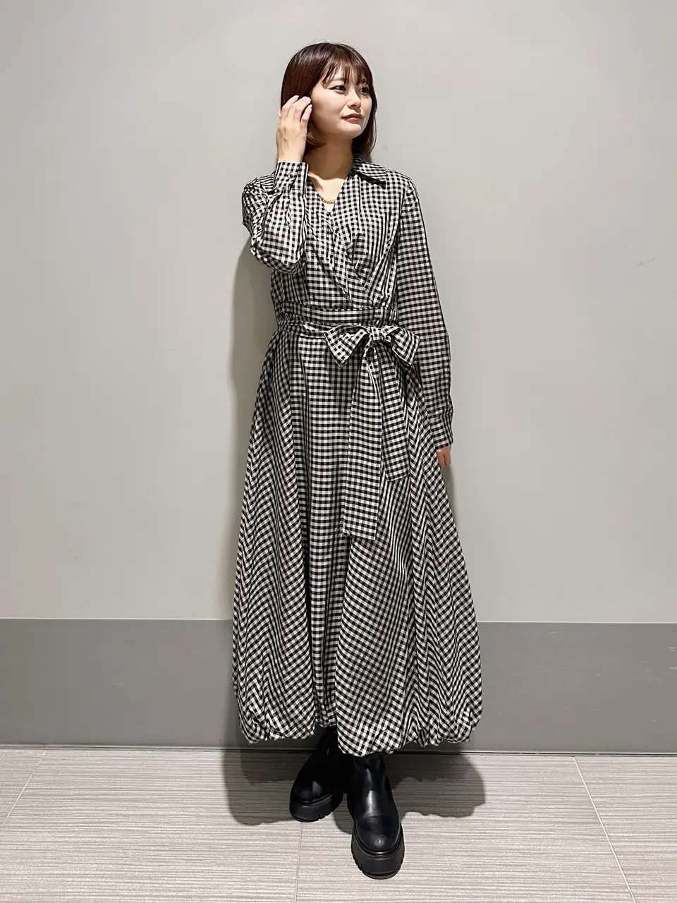 GRACE CONTINENTAL MORITA AI コーディネート画像