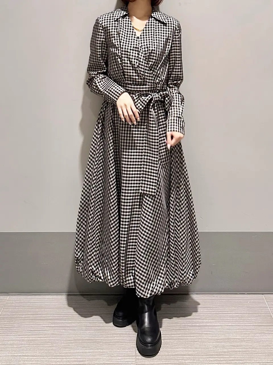 GRACE CONTINENTAL MORITA AI コーディネート画像