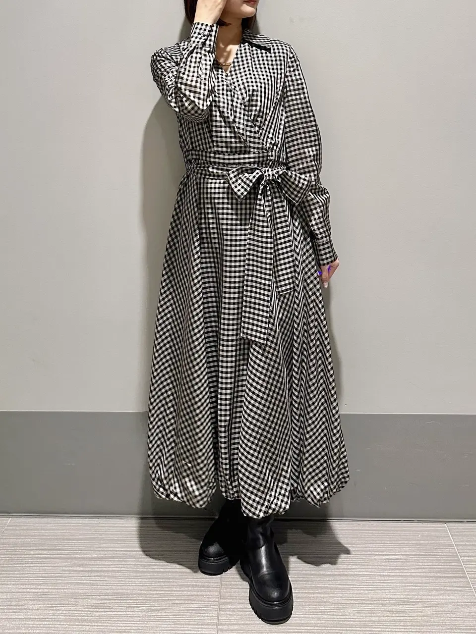 GRACE CONTINENTAL MORITA AI コーディネート画像