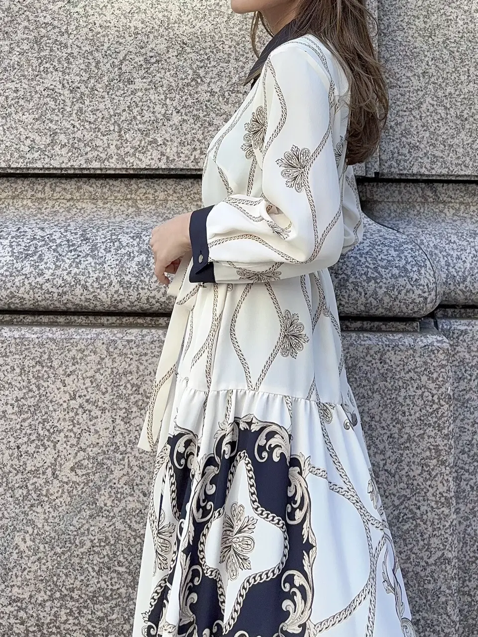 GRACE CONTINENTAL yukimi yonee コーディネート画像