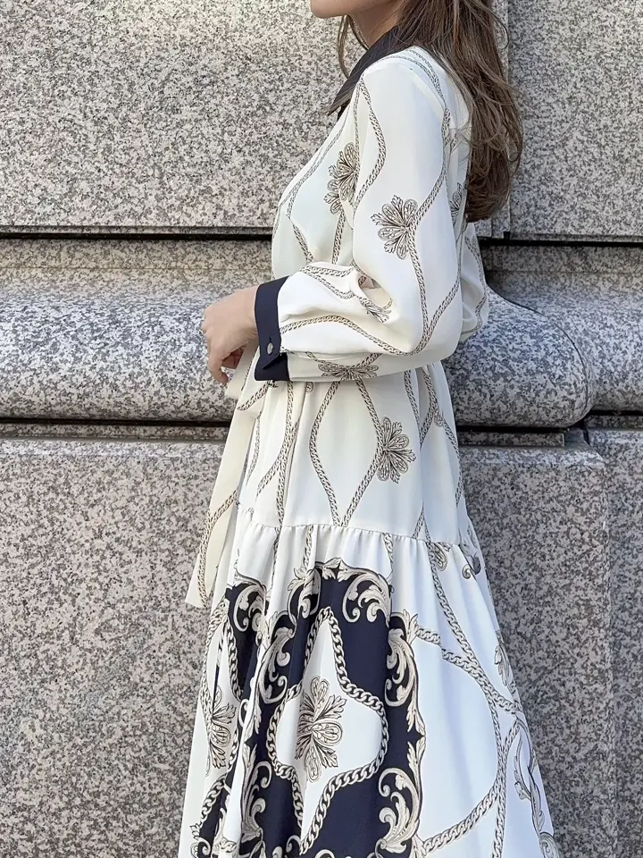 GRACE CONTINENTAL yukimi yonee コーディネート画像