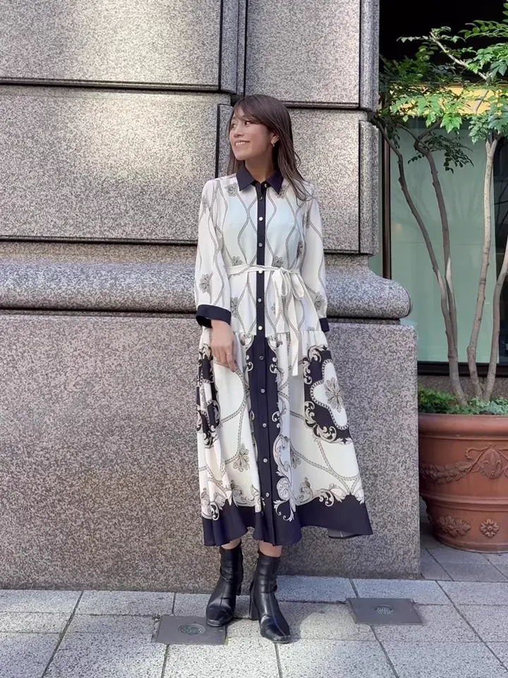 GRACE CONTINENTAL yukimi yonee コーディネート画像