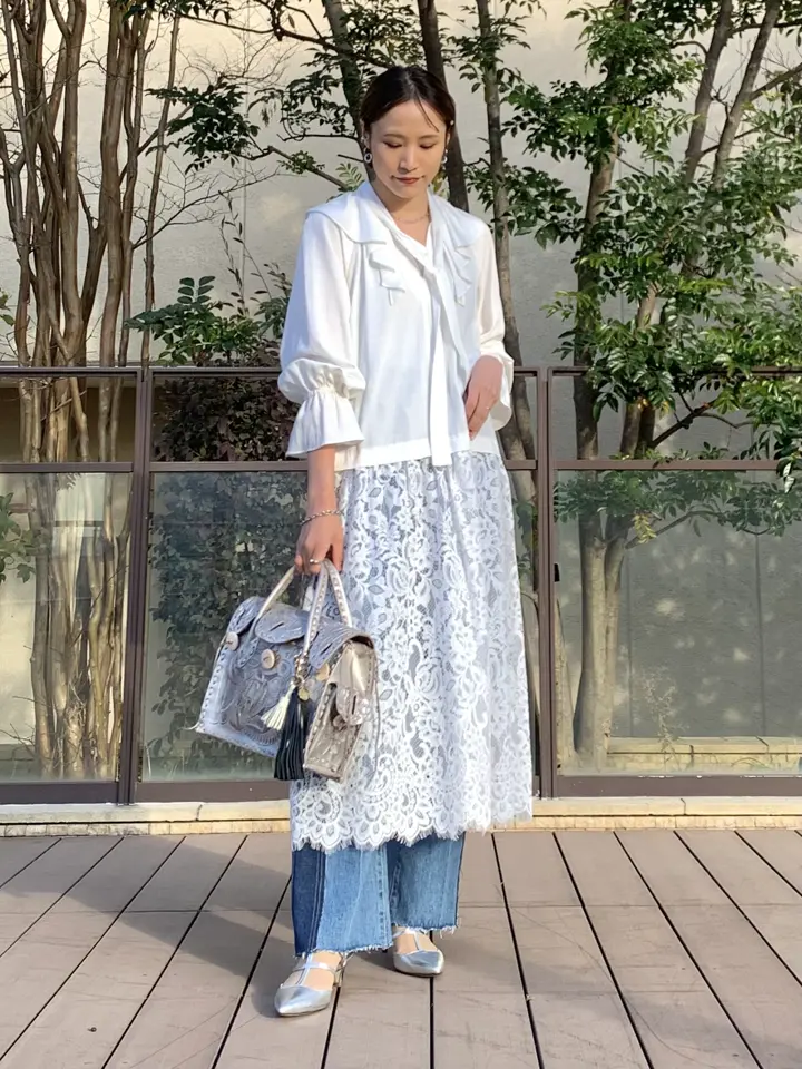 GRACE CONTINENTAL haruka iwasaki コーディネート画像