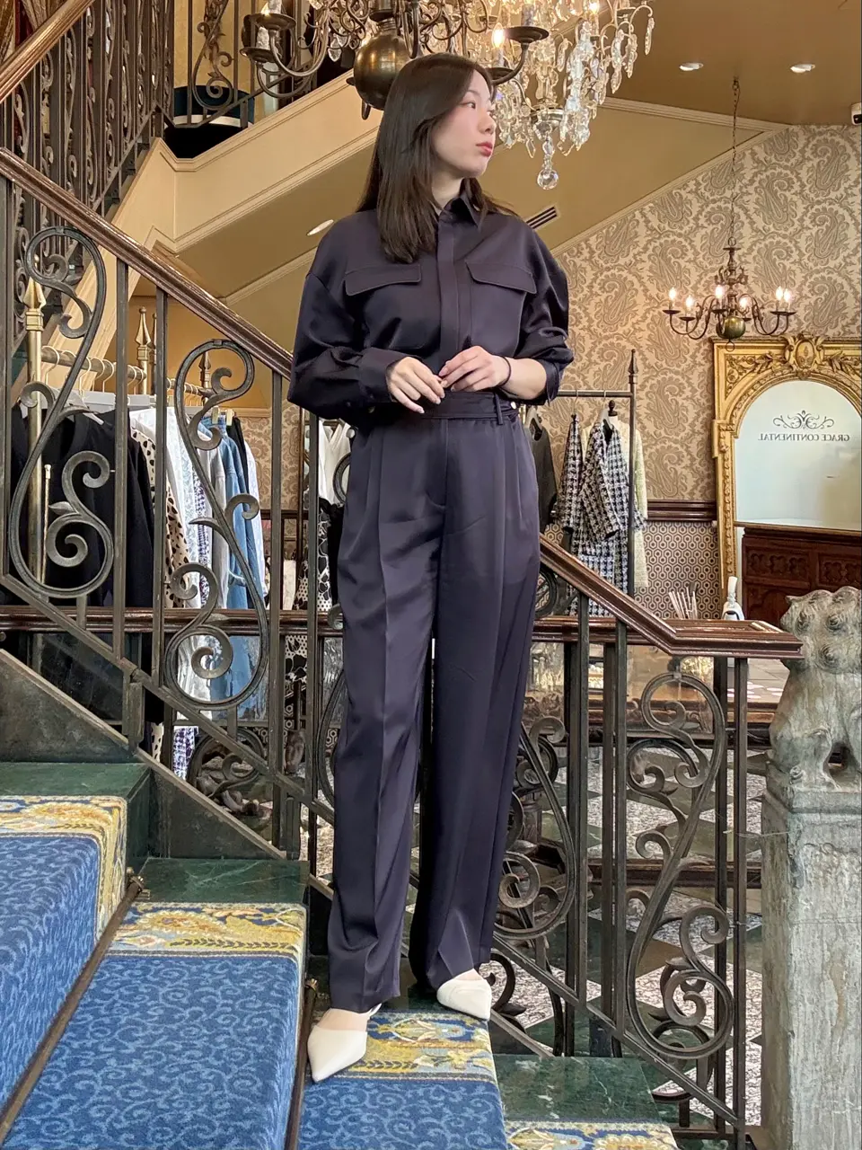 GRACE CONTINENTAL Shiori コーディネート画像