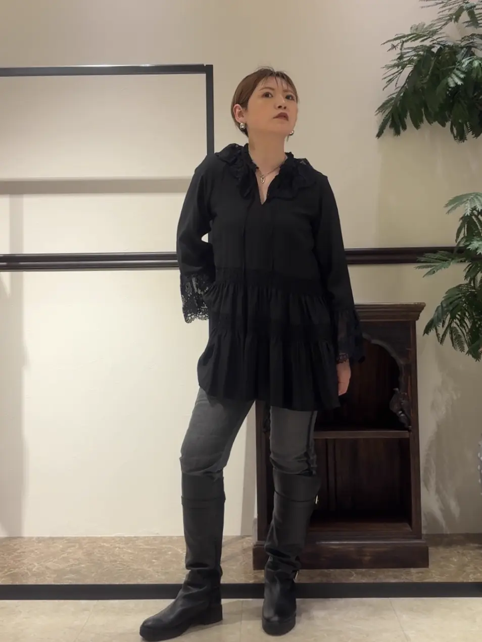 GRACE CONTINENTAL N.YURI コーディネート画像