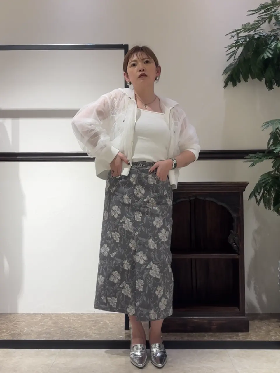 GRACE CONTINENTAL N.YURI コーディネート画像