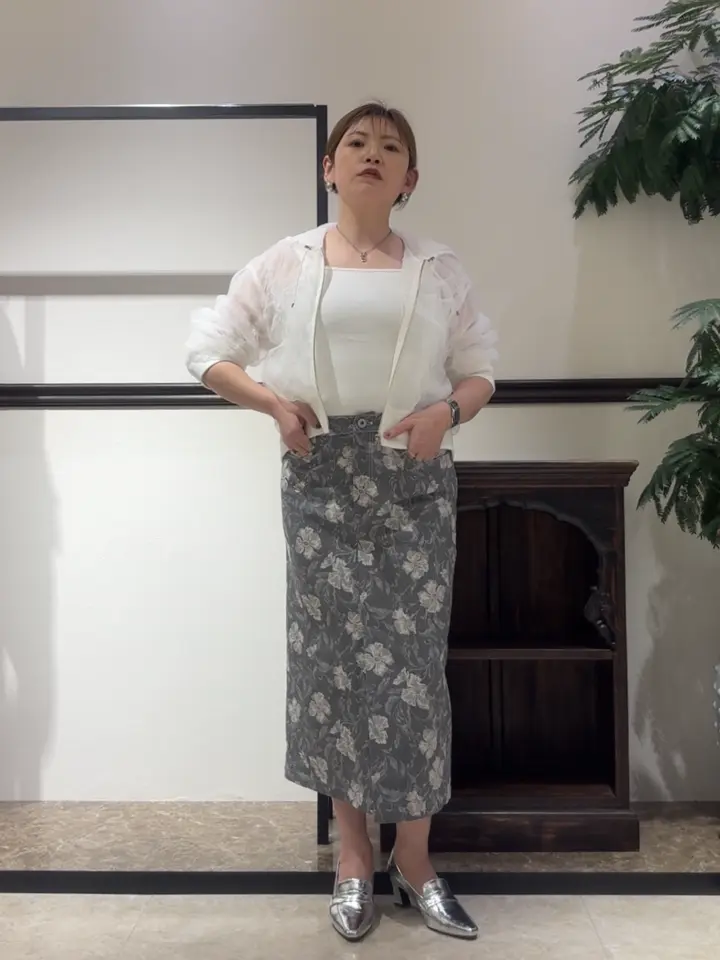 GRACE CONTINENTAL N.YURI コーディネート画像