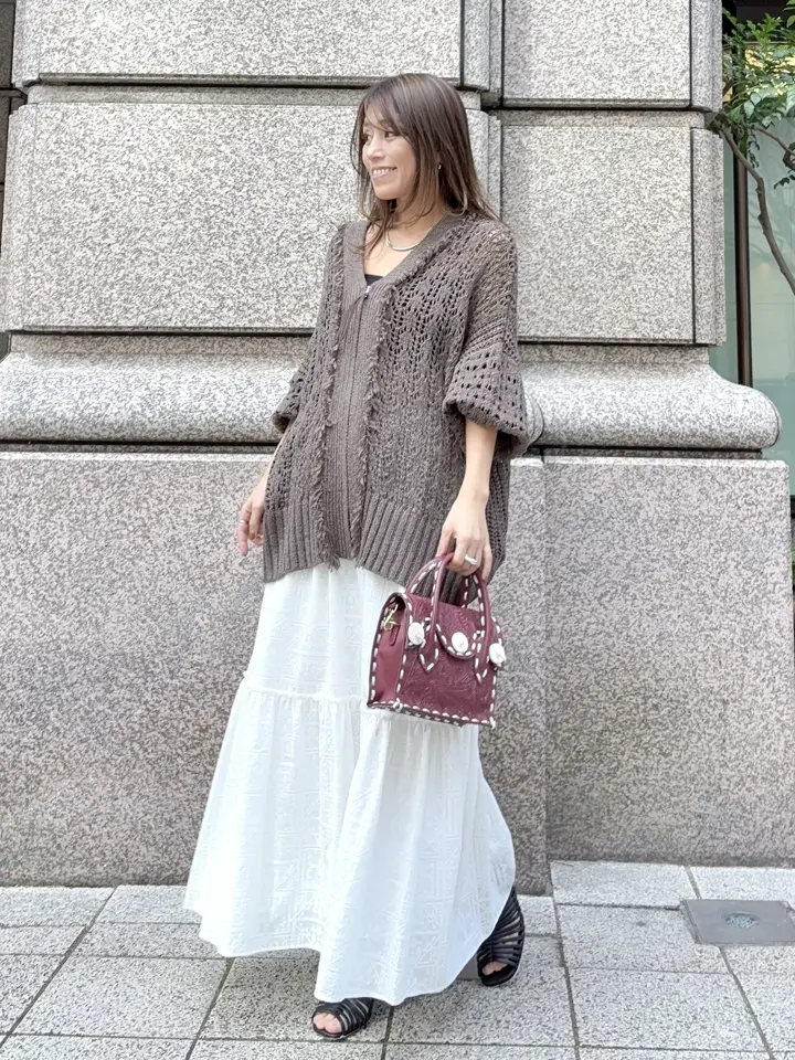 GRACE CONTINENTAL yukimi yonee コーディネート画像