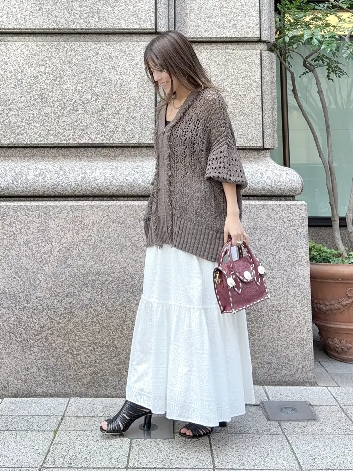 GRACE CONTINENTAL yukimi yonee コーディネート画像