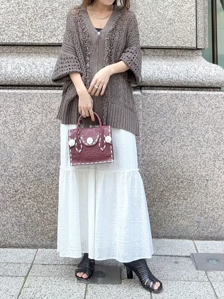 GRACE CONTINENTAL yukimi yonee コーディネート画像