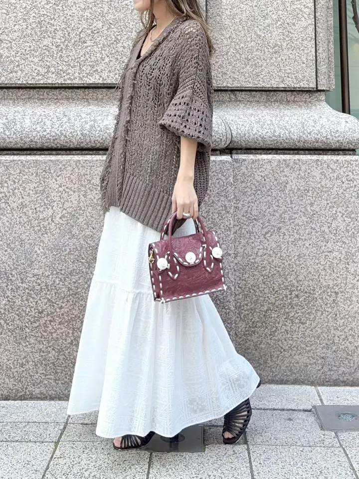 GRACE CONTINENTAL yukimi yonee コーディネート画像