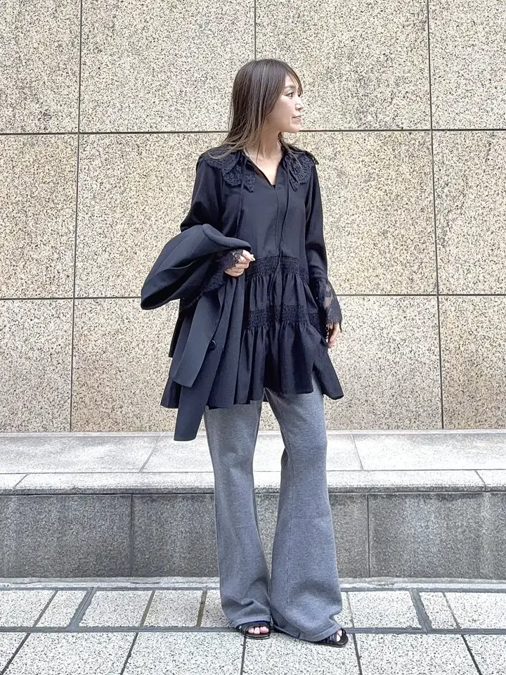 GRACE CONTINENTAL yukimi yonee コーディネート画像