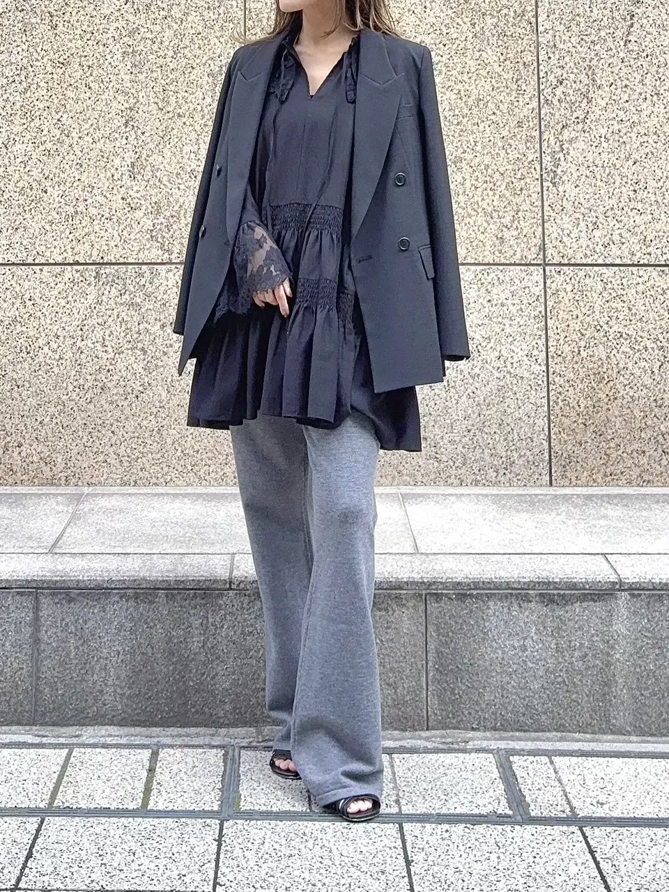 GRACE CONTINENTAL yukimi yonee コーディネート画像