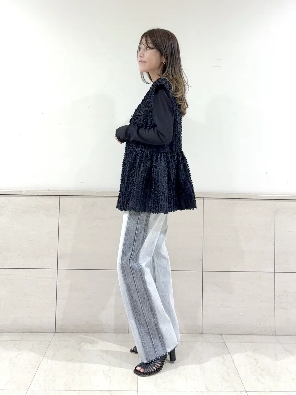 GRACE CONTINENTAL yukimi yonee コーディネート画像