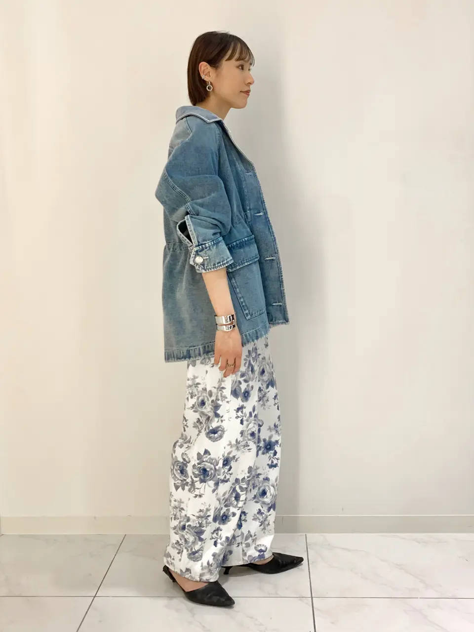 GRACE CONTINENTAL haruka iwasaki コーディネート画像