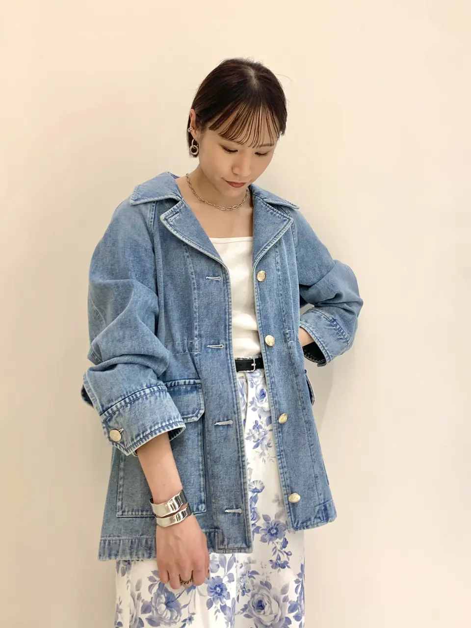 GRACE CONTINENTAL haruka iwasaki コーディネート画像