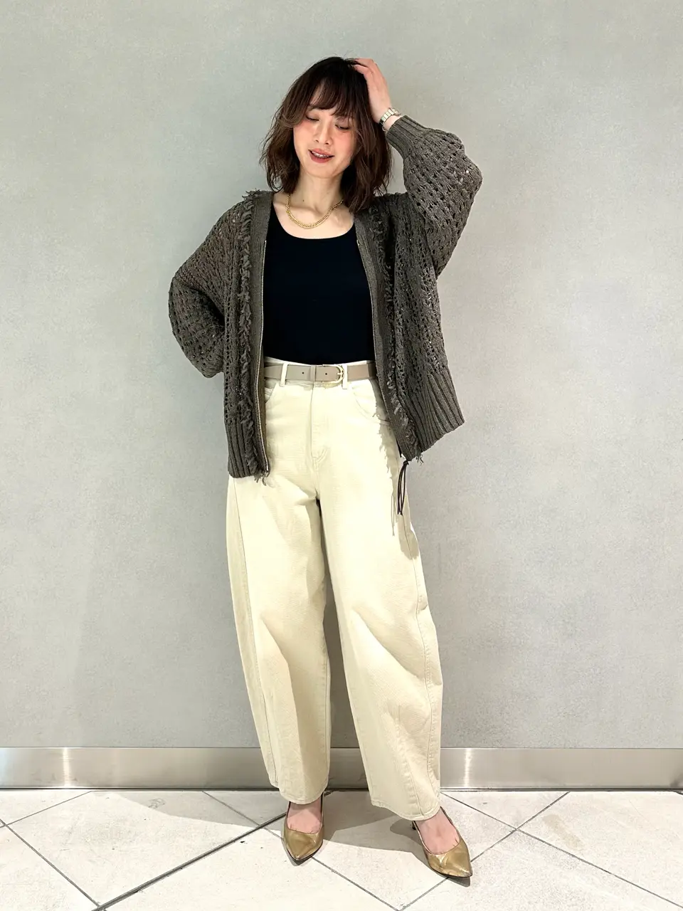 GRACE CONTINENTAL Kogane. コーディネート画像