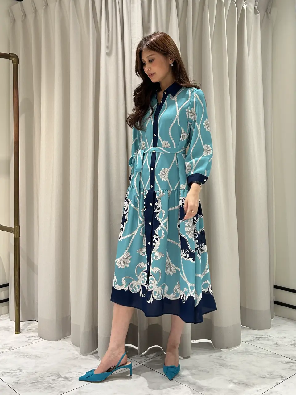 GRACE CONTINENTAL 志田　悠 コーディネート画像