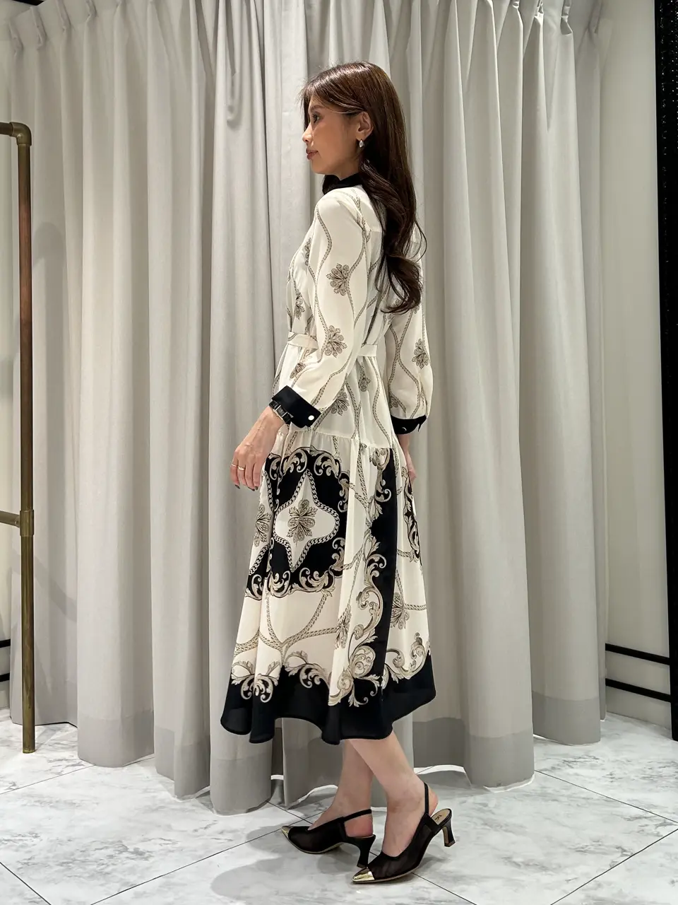 GRACE CONTINENTAL 志田　悠 コーディネート画像