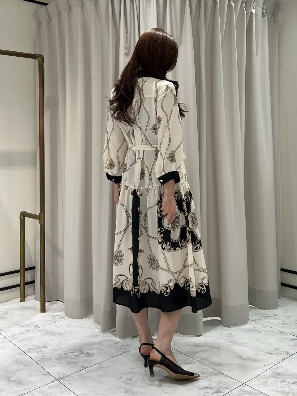 GRACE CONTINENTAL 志田　悠 コーディネート画像