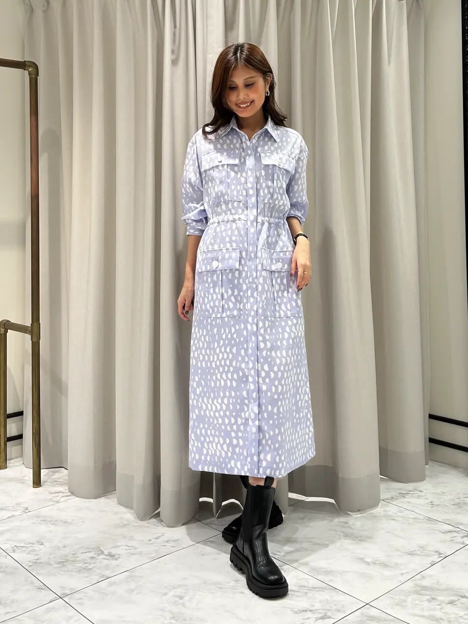 GRACE CONTINENTAL 志田　悠 コーディネート画像