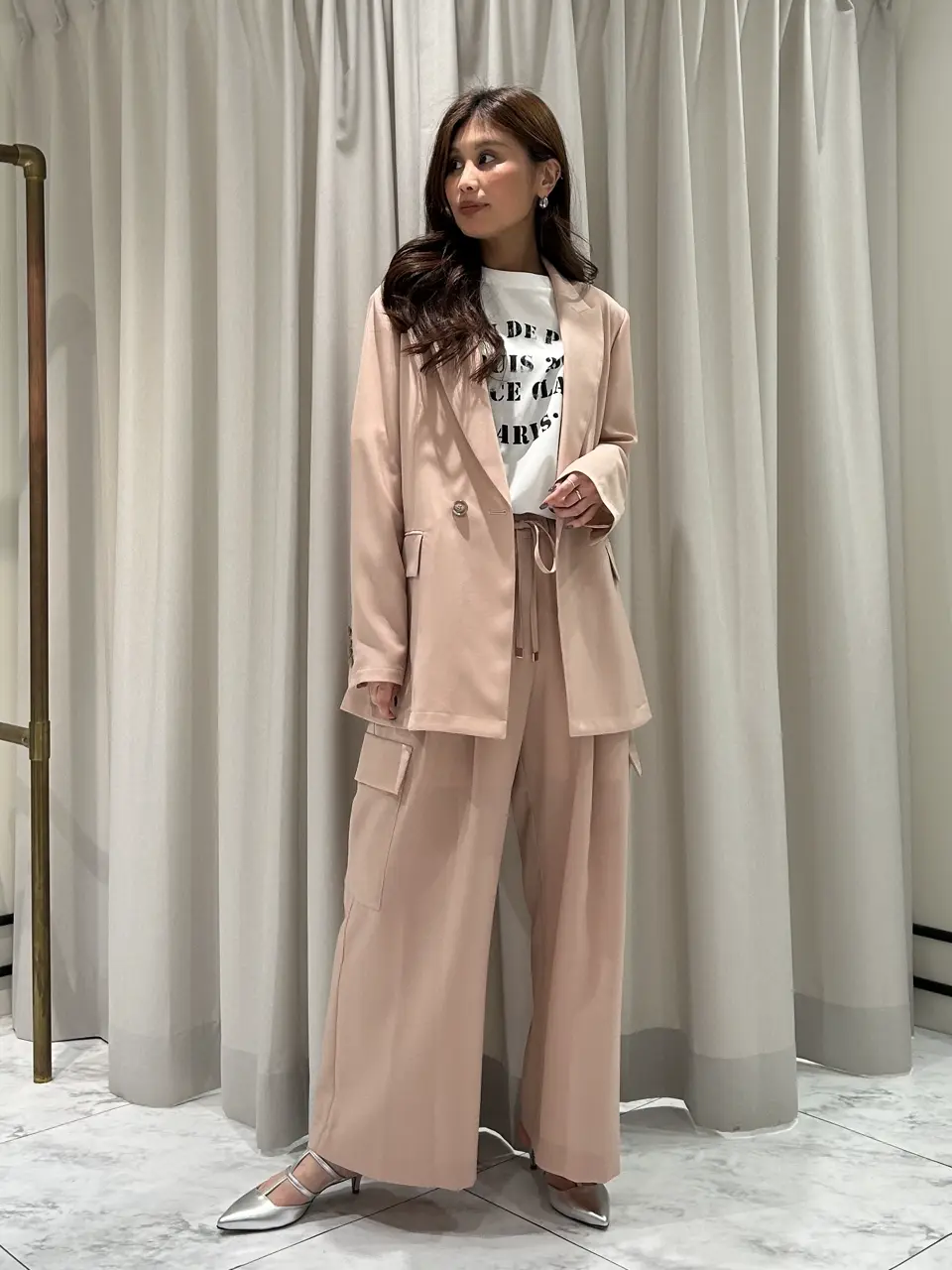 GRACE CONTINENTAL 志田　悠 コーディネート画像