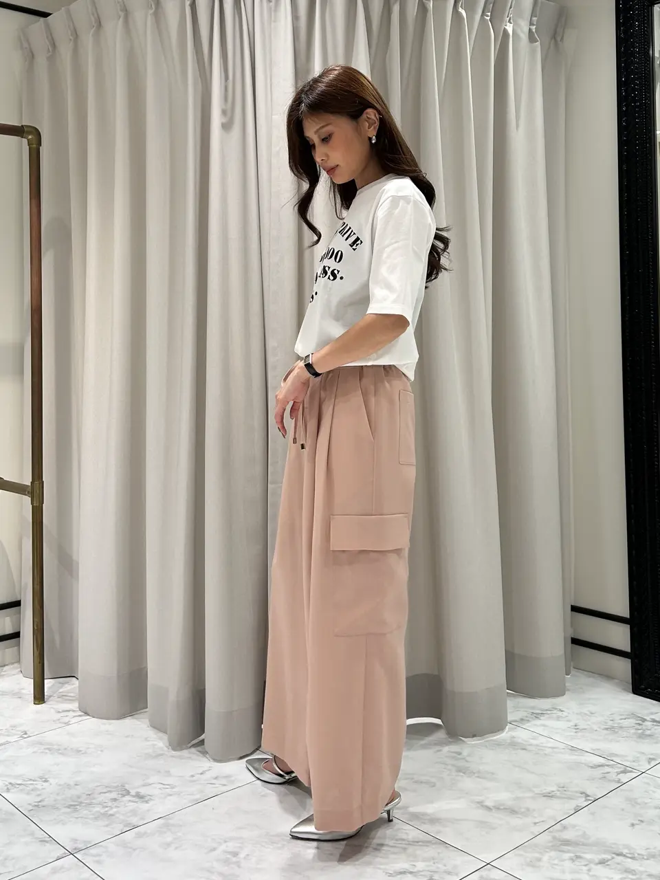 GRACE CONTINENTAL 志田　悠 コーディネート画像