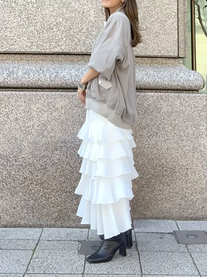 GRACE CONTINENTAL yukimi yonee コーディネート画像