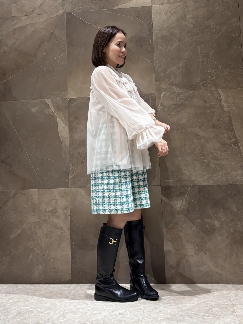 GRACE CONTINENTAL 穐山　香織 コーディネート画像