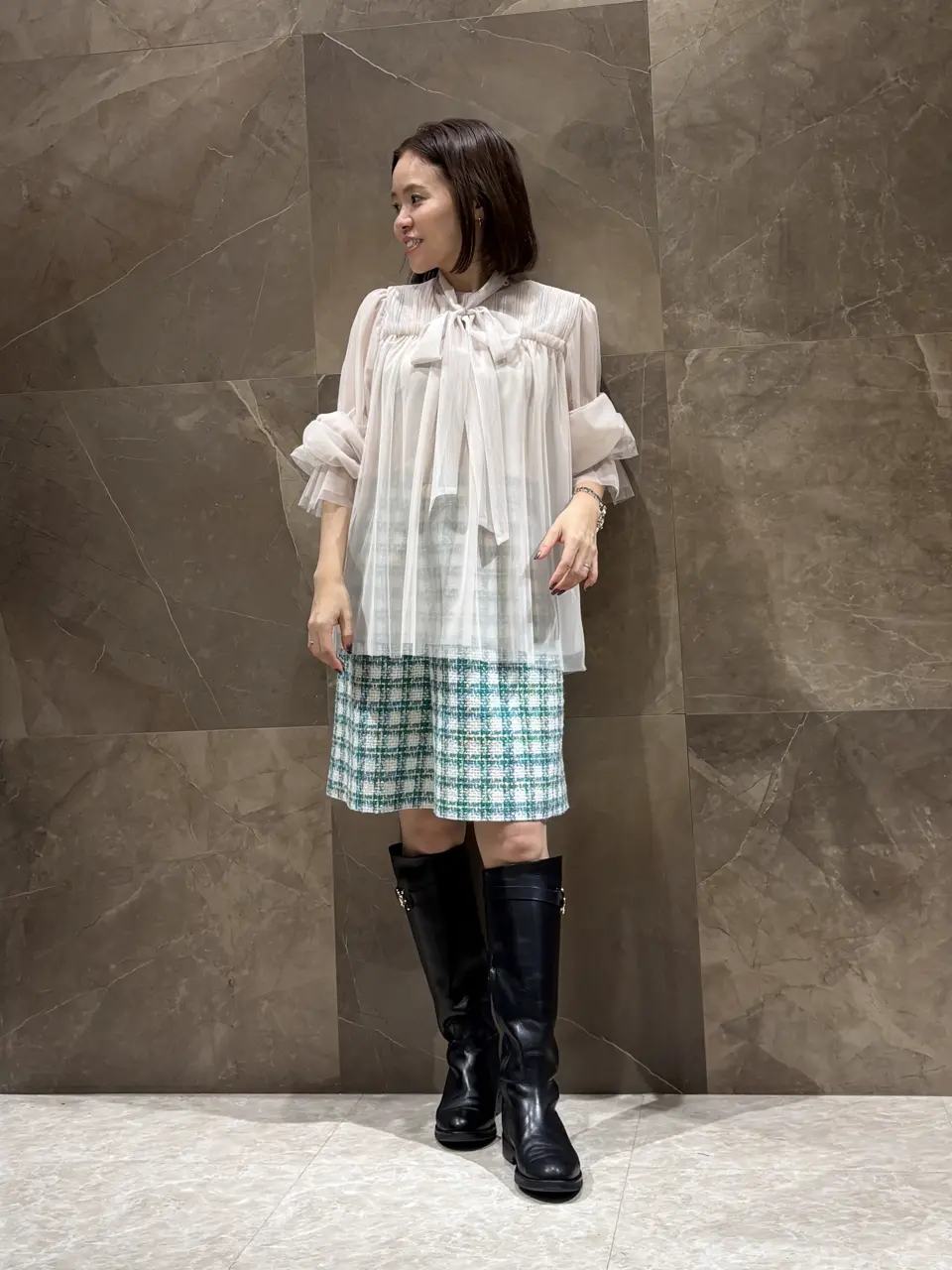 GRACE CONTINENTAL 穐山　香織 コーディネート画像