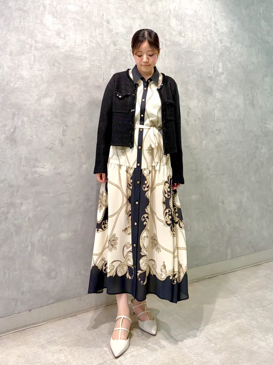 GRACE CONTINENTAL RINA コーディネート画像