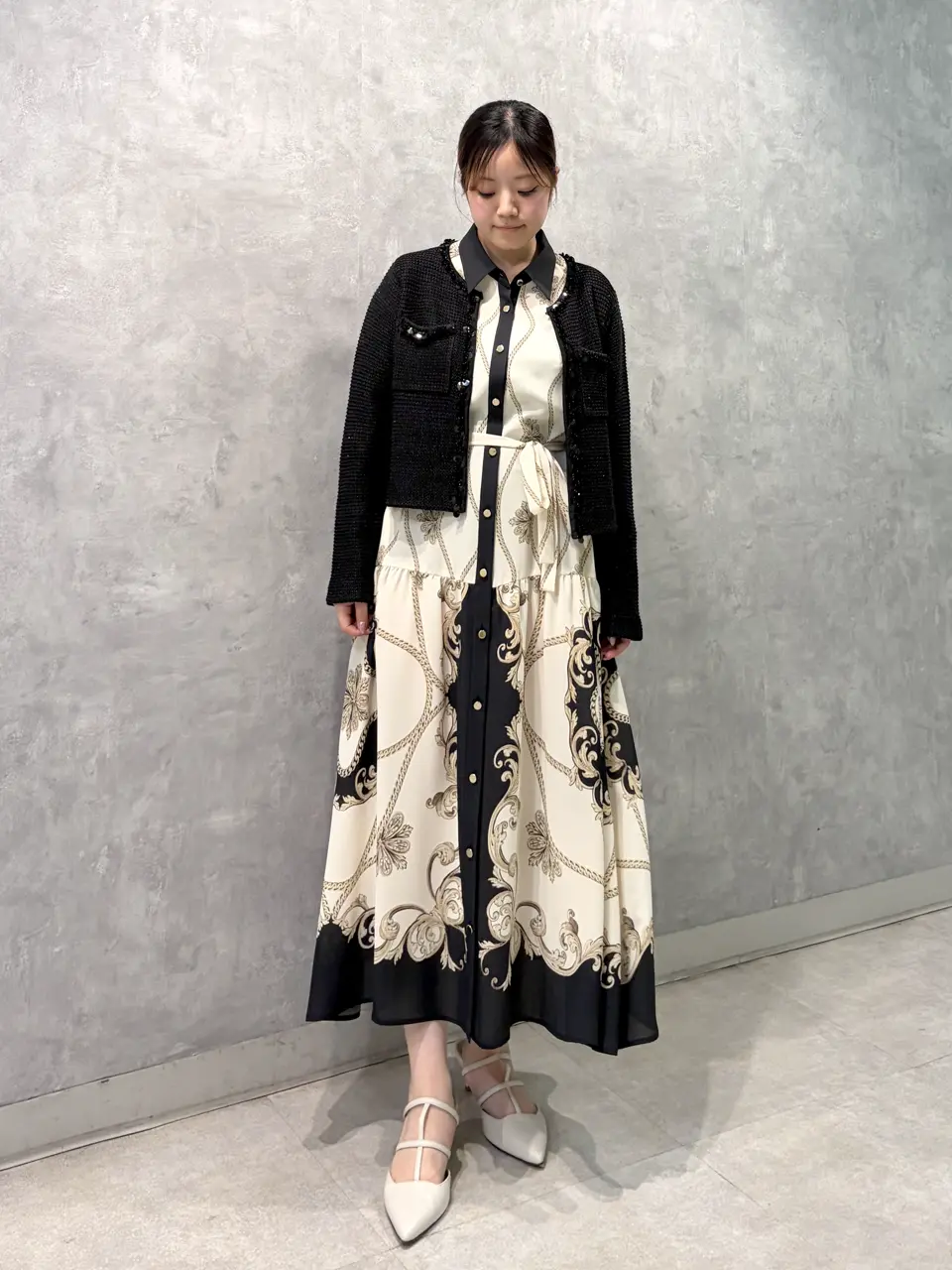 GRACE CONTINENTAL RINA コーディネート画像