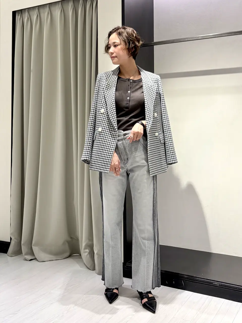 GRACE CONTINENTAL 亀田 未希 コーディネート画像