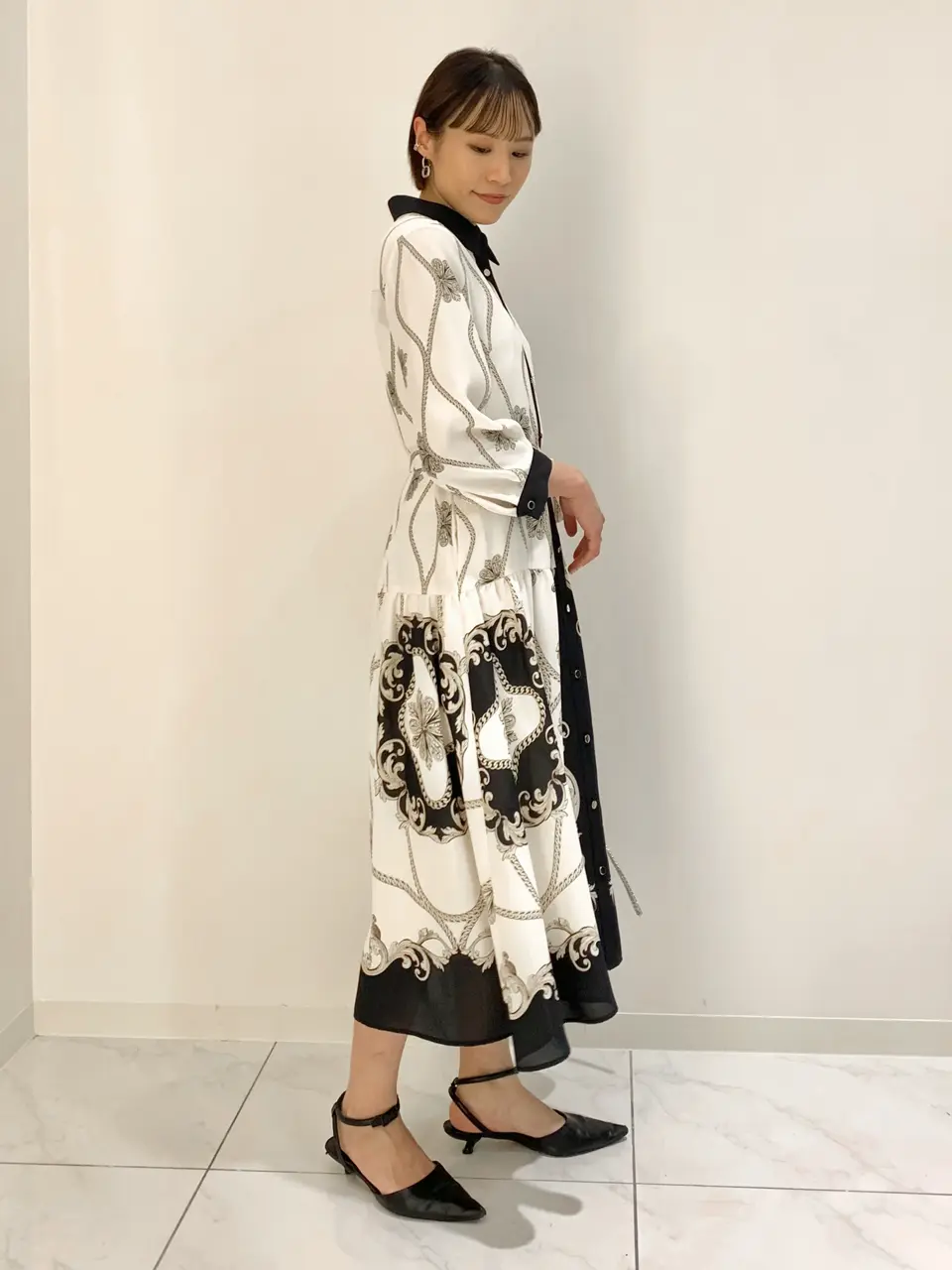 GRACE CONTINENTAL haruka iwasaki コーディネート画像