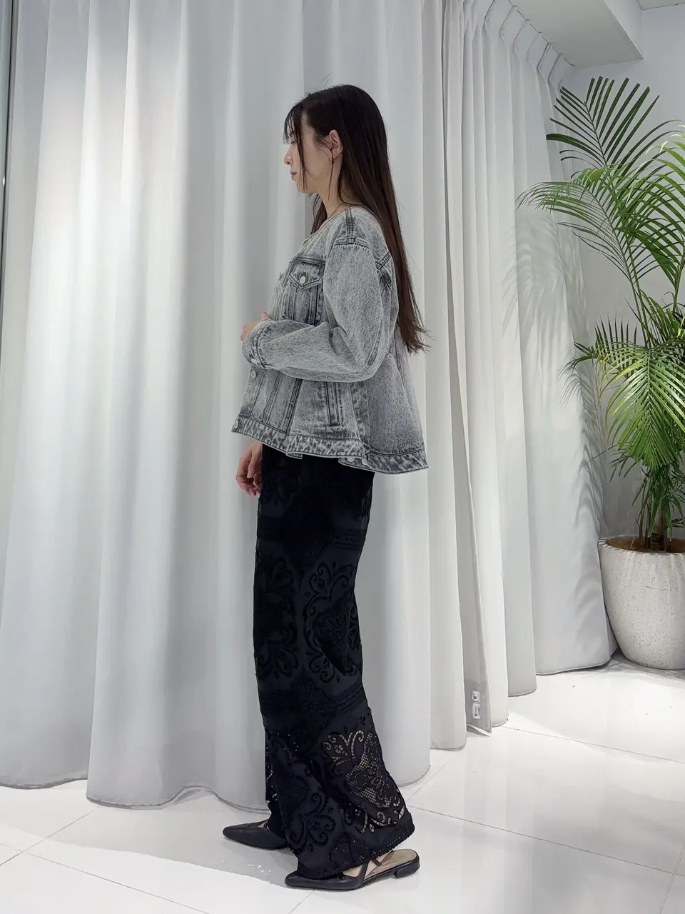 GRACE CONTINENTAL Hikaru Okada コーディネート画像