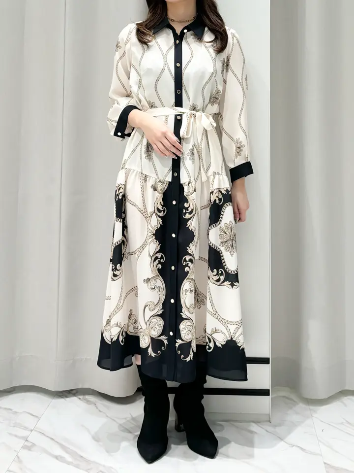 GRACE CONTINENTAL 山﨑 茉以 コーディネート画像